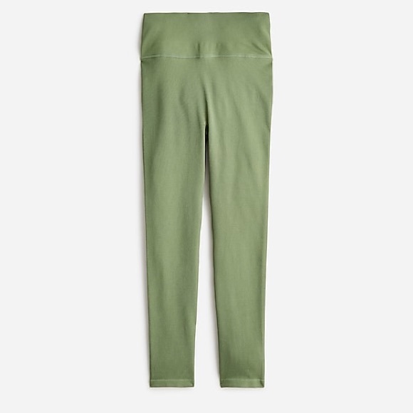 NWT J. Crew SculptStretch high-rise ribbed leggings - Picture 4 of 7